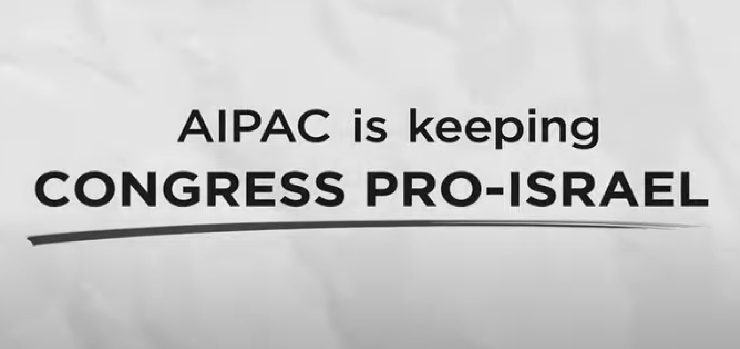 Kuvakaappaus AIPAC-mainosvideolta "98% of AIPAC-endorsed candidates won their elections!" (YouTube)